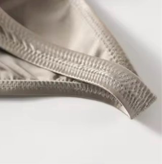 Slip satinado perla