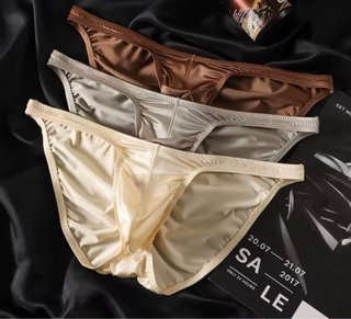 Slip satinado perla