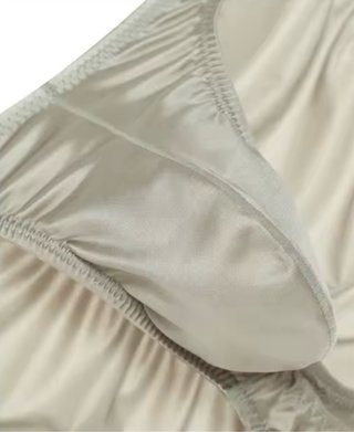 Slip satinado perla
