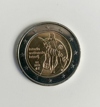 Moneda 2€ Bélgica 2025 Lotería Nacional