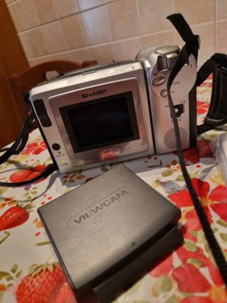 Videocamera vintage Sharp Viewcam Hi8 VL-H870