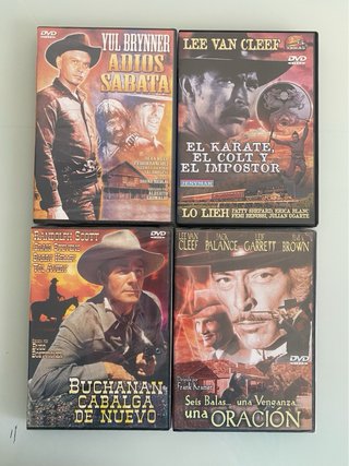 Lote 11 Películas DVD Western (Español)