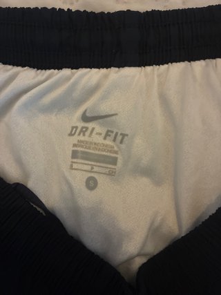 Shorts Nike Mujer Negro Blanco
