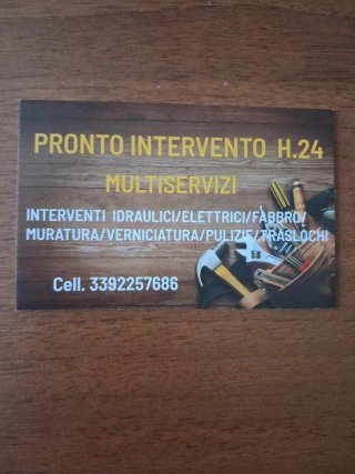 Pronto intervento multiservizi h.24