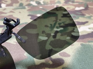 Clip Gafas de sol polarizadas verde