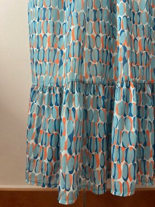 Vestido Sence fluido estampado