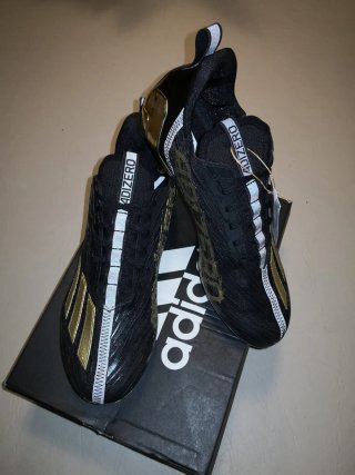 Adidas Adizero Botas Fútbol Negras y Doradas