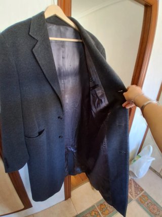 Abrigo Domínguez Gris