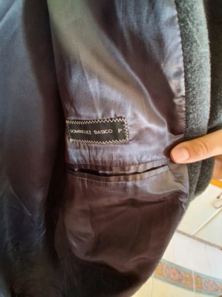 Abrigo Domínguez Gris