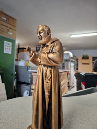 Statua Padre Pio Bronzo