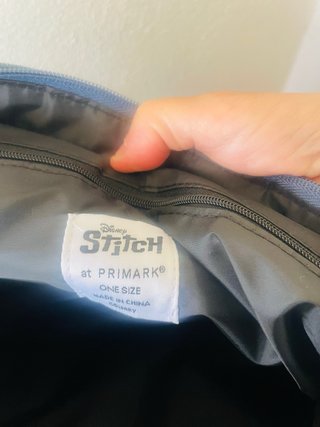 Bolsa de tela vaquera STICH Disney