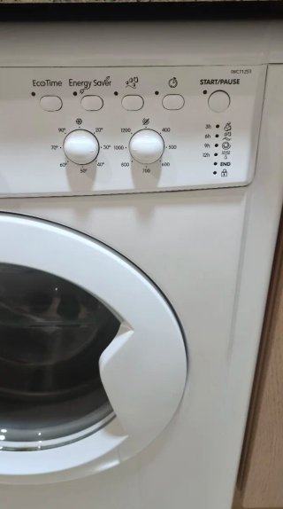 Lavadora Indesit 7kg Blanca A+++