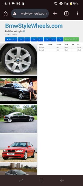 Llantas BMW 17 Style 44 + Neumáticos 225/45