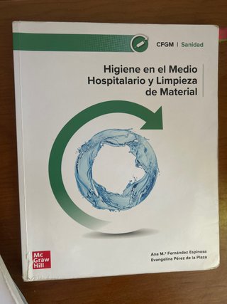 Higiene en el medio hospitalariao y limpieza de...