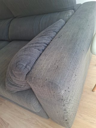Sofá Eskilstuna Ikea Gris Tela
