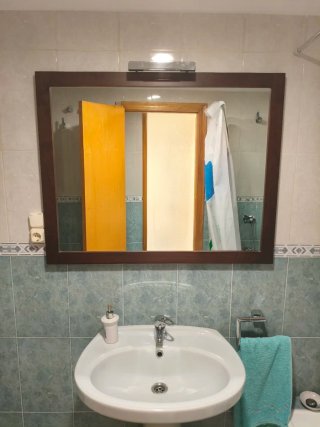 Espejo de baño con luz 180x100