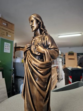 Statua Sacro Cuore di Gesù Bronzo