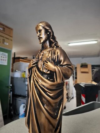 Statua Sacro Cuore di Gesù Bronzo