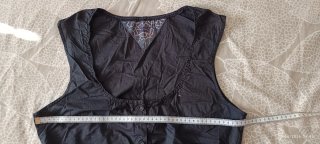 Camisa sin mangas negra Tommy Hilfiger Talla L