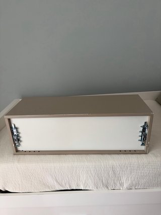 Estantería de madera colgante 3 baldas