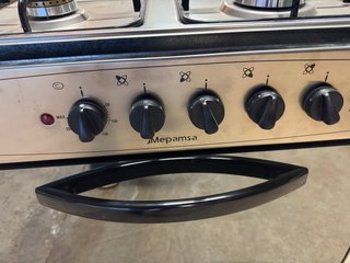 Cocina y horno gas butano/eléctrico