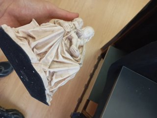Virgen de la Leche Piedra Mármol