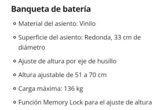 Banqueta Gibraltar 9608E