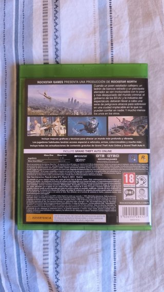 Grand Theft Auto V Xbox One