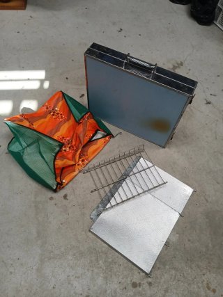 Mesa Camping Antigua Años 70