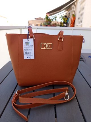 Bolso U.S. Polo Assn. Marrón
