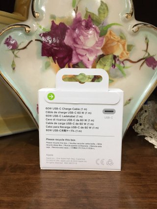 Apple Cavo USB-C 60W 1m