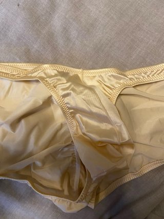 Slip satinado crema/vainilla