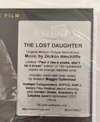 Dickon Hinchliffe - The Lost Daughter LP Banda Son