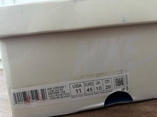 Jordan 1 Low Travis Scott Azul Blanco