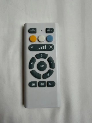 Lámpara Ventilador de Techo Blanca