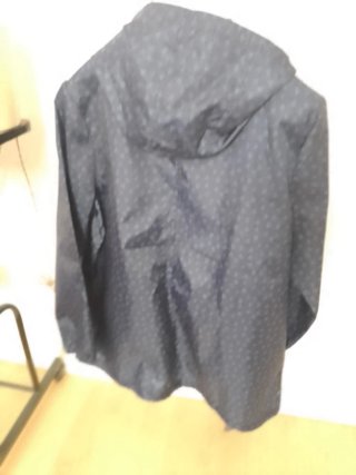 Chubasquero TEX Corazones Azul Talla M
