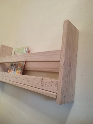 Estantería de madera Lufe
