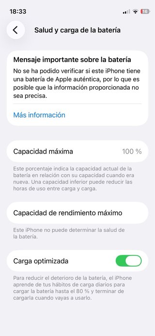 Móvil Apple Azul