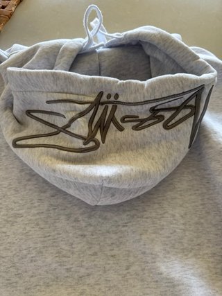 Sudadera Stussy Gris Talla S