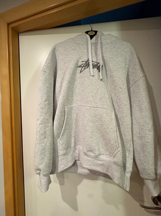Sudadera Stussy Gris Talla S