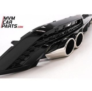 Difusor trasero look S5 para Audi A5 5F Facelift +