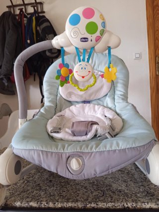 Pack Bebé Kikka Boo 3en1: Carrito, Corral y Mecedo