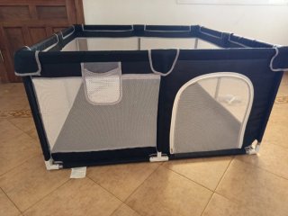 Pack Bebé Kikka Boo 3en1: Carrito, Corral y Mecedo