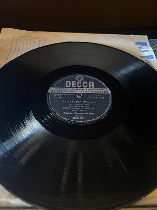 Wagner Siegfried Caja 5 Vinilos Decca