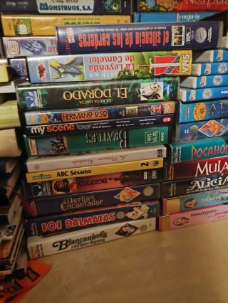 Lote VHS Disney Clásicos + Pixar + Familiar