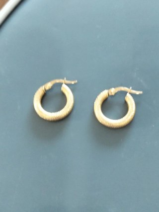 Pendientes Aro Oro Mujer Nuevos