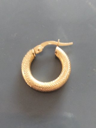 Pendientes Aro Oro Mujer Nuevos