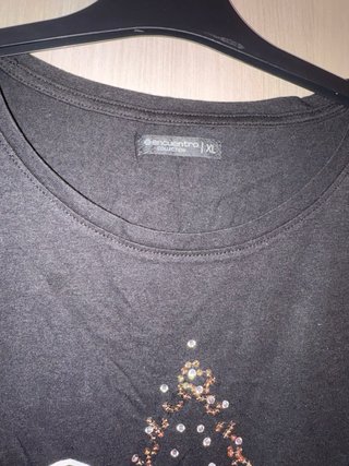 Camiseta XL Shine con estrellas