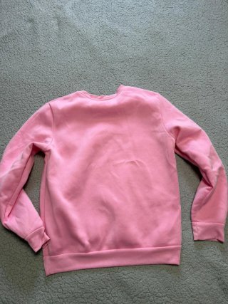 Sudadera rosa con oso