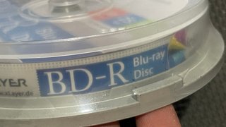 Tarrina Blu-ray 25Gb